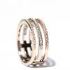 Anel-Ouro-Rosa-Branco-A153-diamantes-Coleção-Musa-PortDiamonds-1 Anel de ouro 14K com diamantes laterais 0,47CT